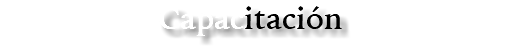 Capacitación