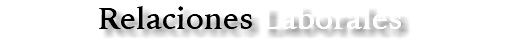 Relaciones Laborales
